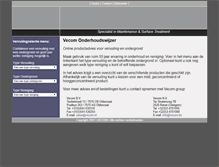 Tablet Screenshot of onderhoudswijzer.vecom.nl